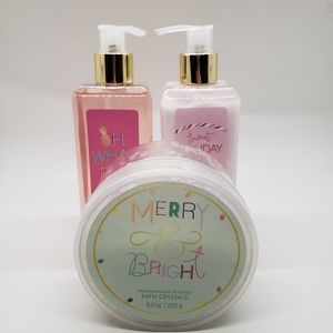 Holiday 3 Piece Bath Set